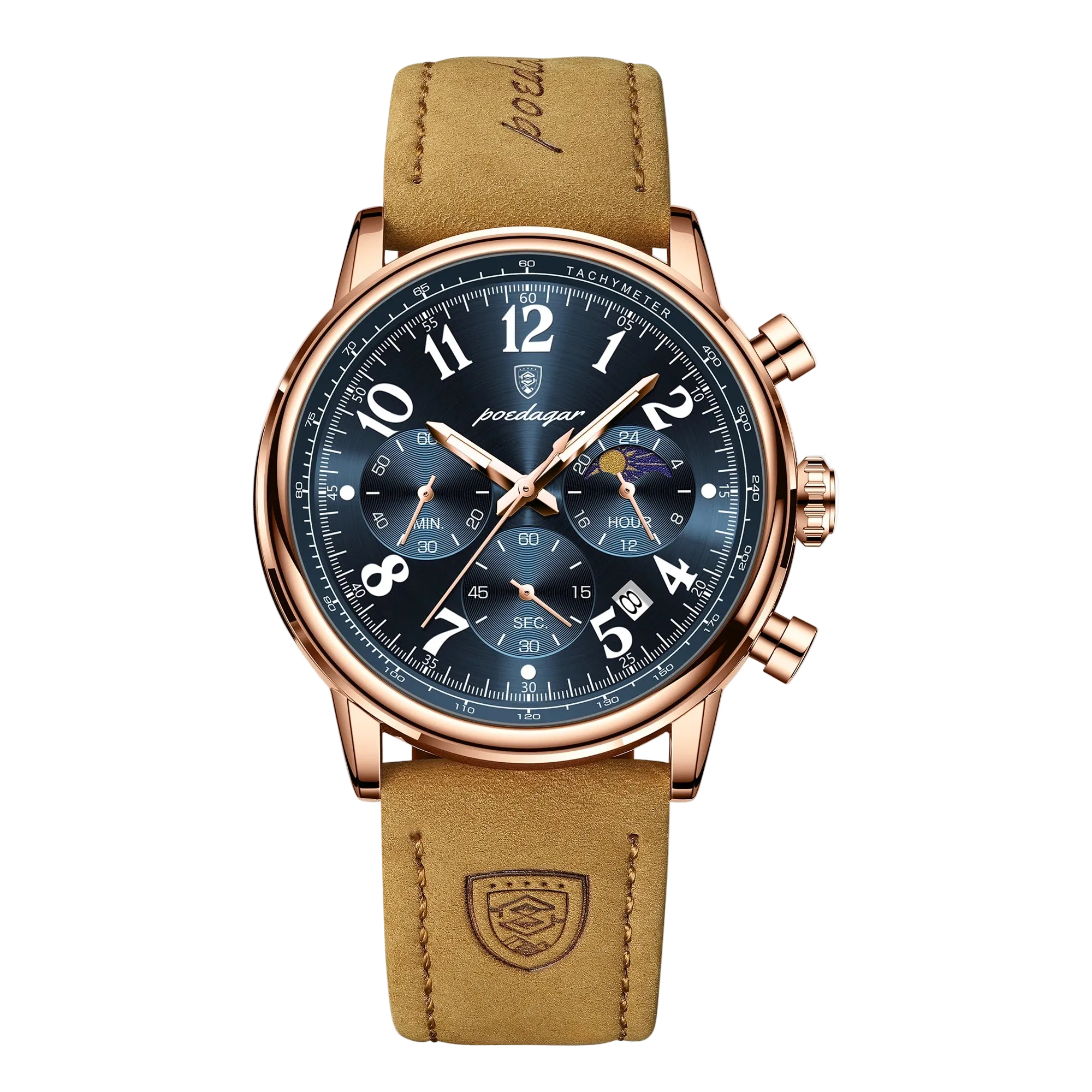 POEDAGAR Luxury Sports Military Men Watch - Product Image 25