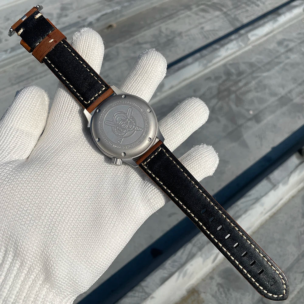 vastara sapphire steelflier official sf752 watch 27 - classic unisex timepiece with stainless steel (USA)