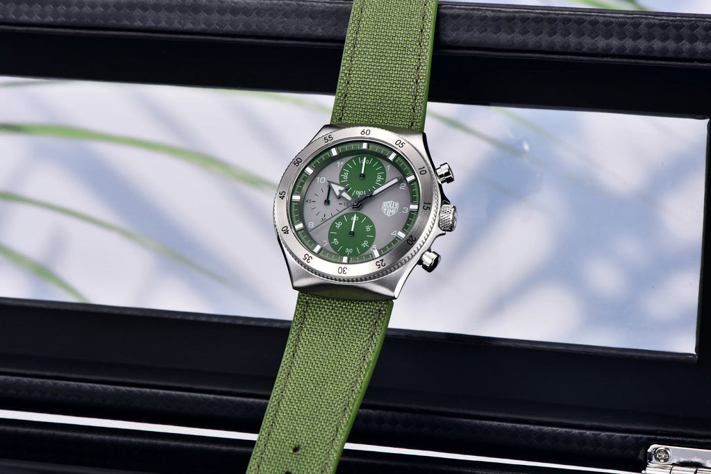 vastara rollstimi 's es chronograph for gift sapphire mirror stainless steel watch 10 - classic unisex timepiece with