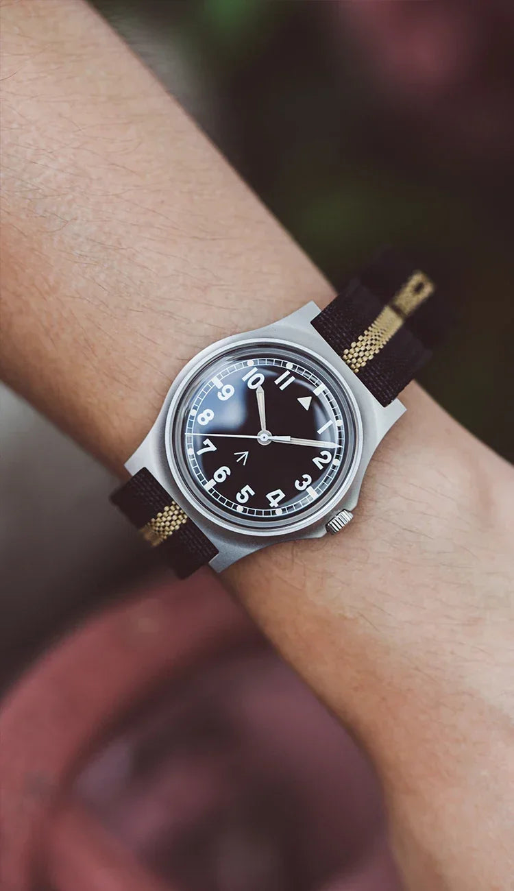 RDUNAE RA Quartz Watch Retro Military L Stainless - Product Image 27