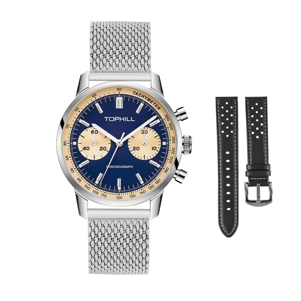 TOPHILL Chronograph Watch Racing Watch Seagull - Product Image 24