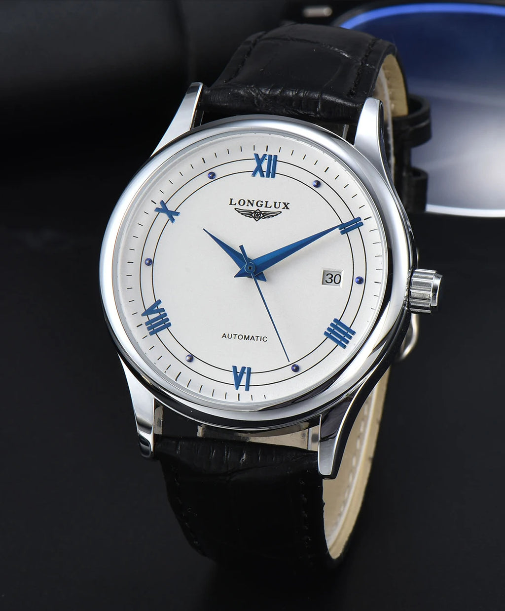 vastara longlux wholesale es simple versatile date leather gift watch 19 - classic unisex timepiece with stainless steel