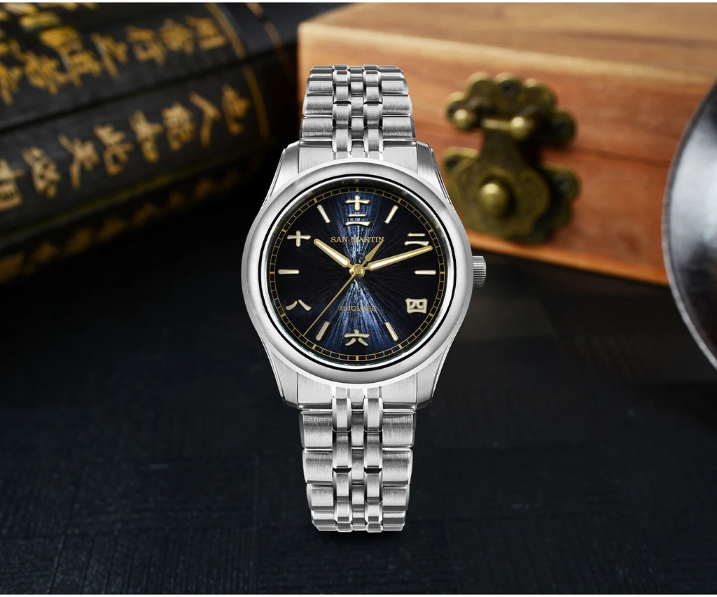 San Martin mm Gada Watch Chinese Style Original - Product Image 8