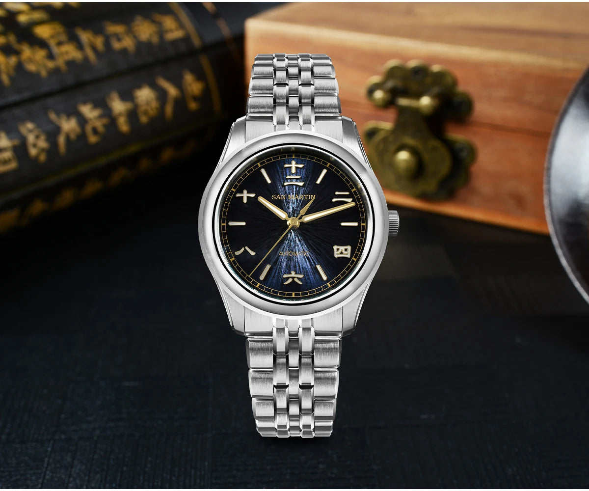 San Martin mm Gada Watch Chinese Style Original - Product Image 8