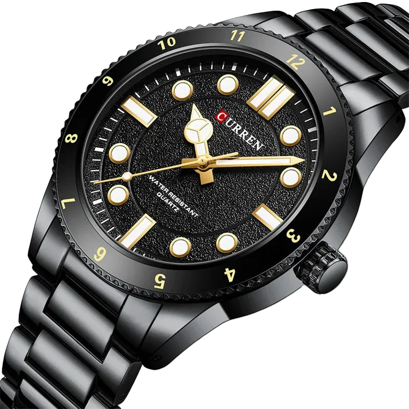 vastara 8450 sport military original clock stainless steel strap watch 38 - classic unisex timepiece with stainless steel