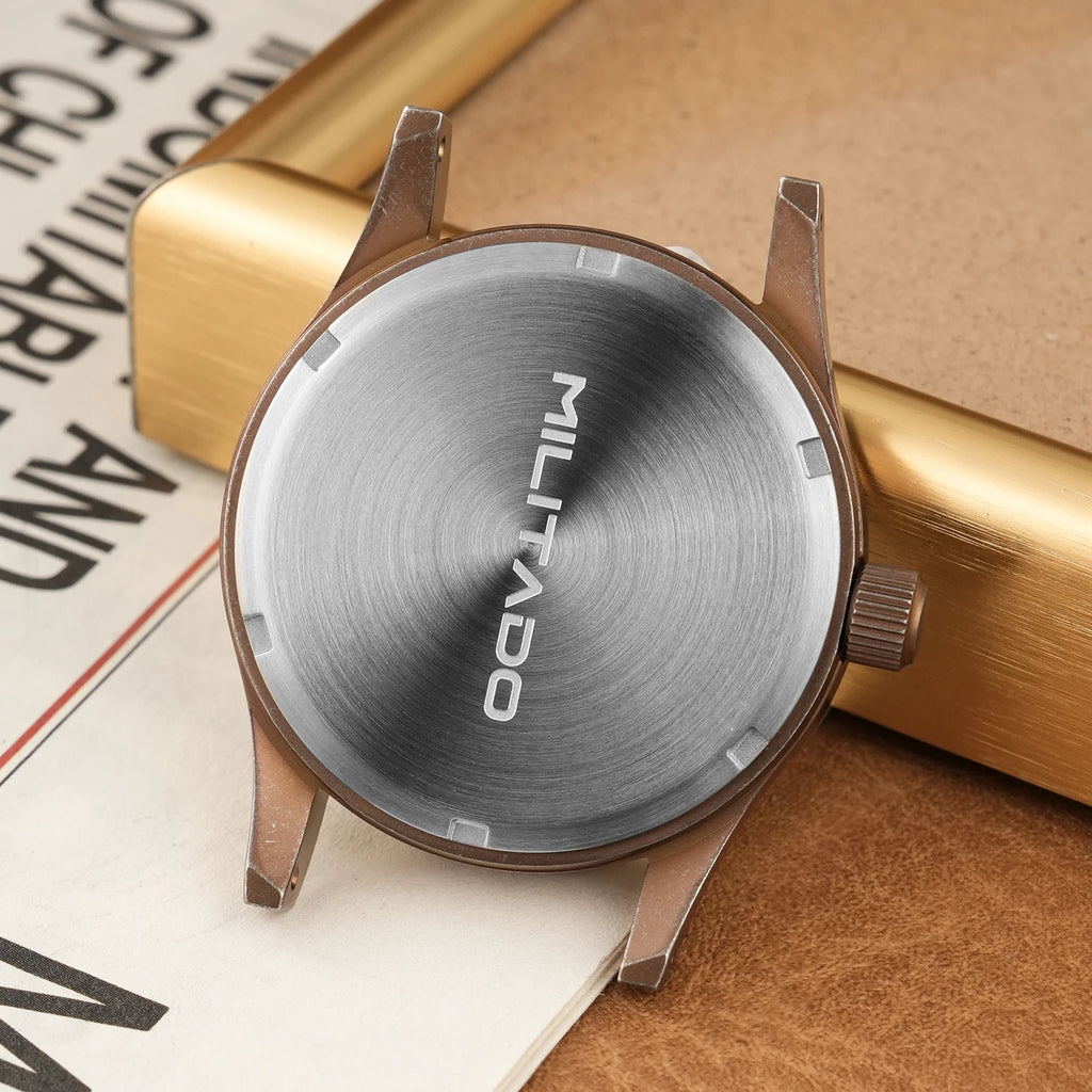 vastara - militado vintage field watch sweep second quartz watch 25 - casual luxury timepiece timepiece with waterproof (USA)