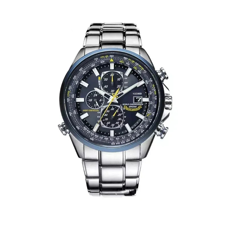 vastara 's trend luminous multi-function chrono stainless christmas gifts for watch 5 - classic unisex timepiece with