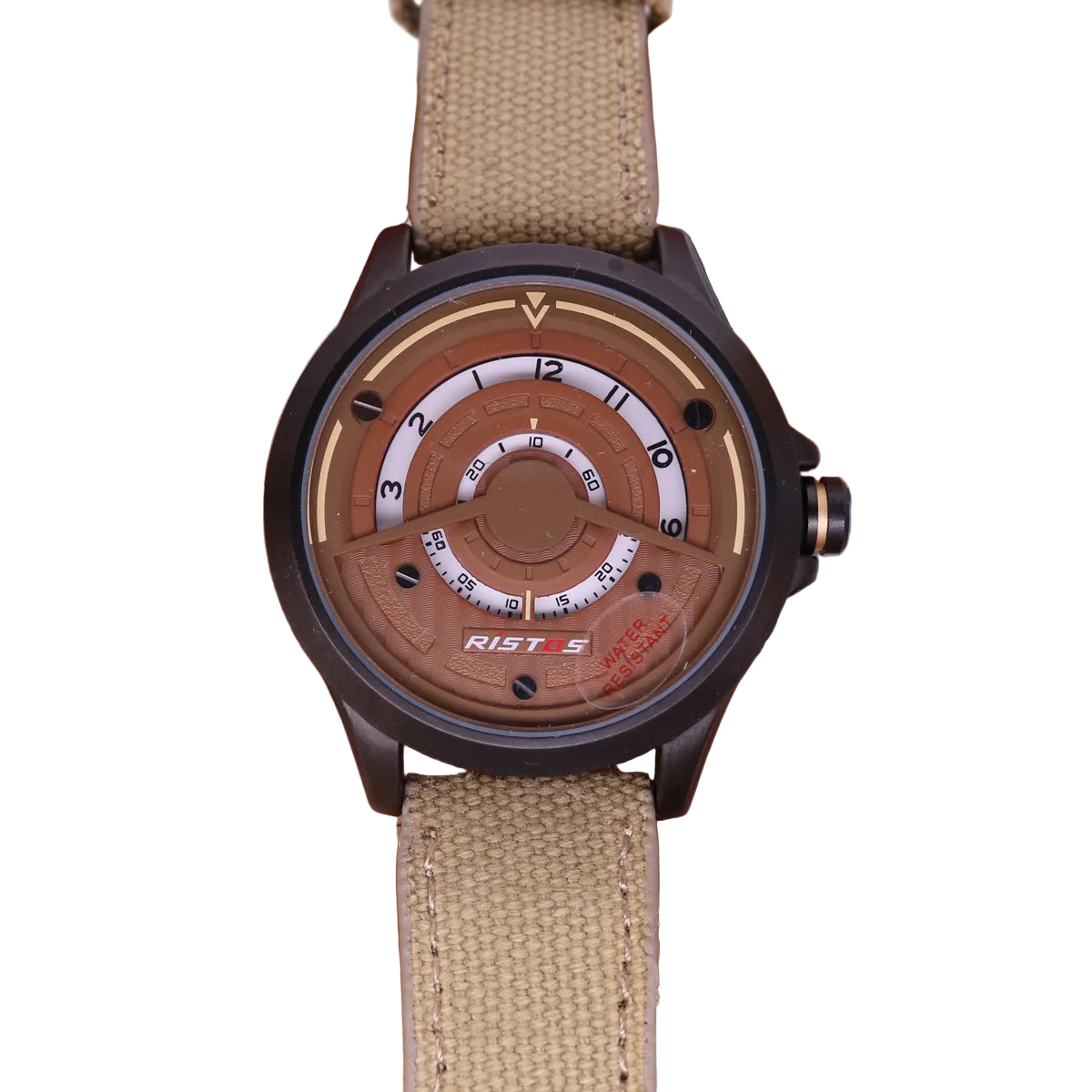 vastara miyota sport punk watch trade in leather models - classic unisex watch with stainless steel in white stainless steel