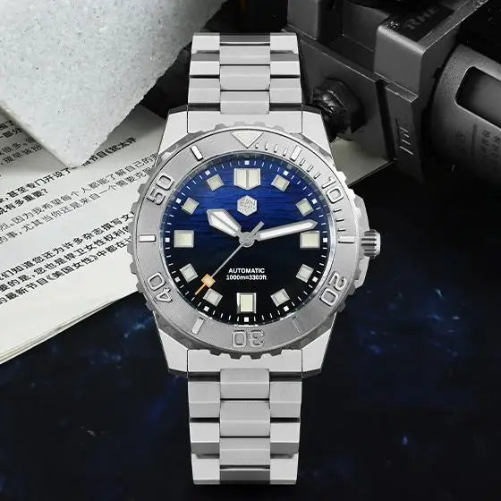 San Martin Men Automatic Watch Pilot mm Mechanical - Product Image 23