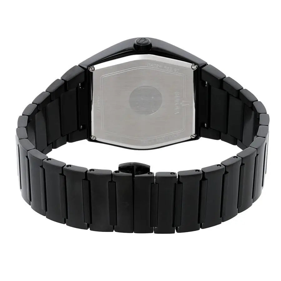 Bulova | Gemini Quartz Diamond Black Dial Men's - Product Image 3