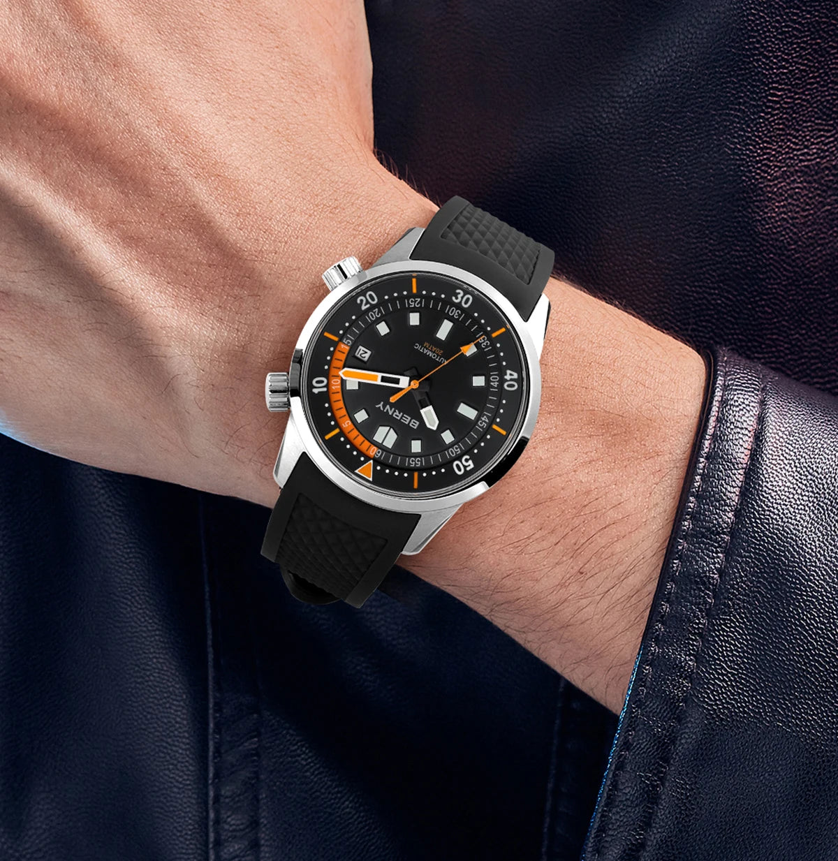 vastara - berny professional dive watch 200m watch 6 - sports unisex timepiece with waterproof (USA)