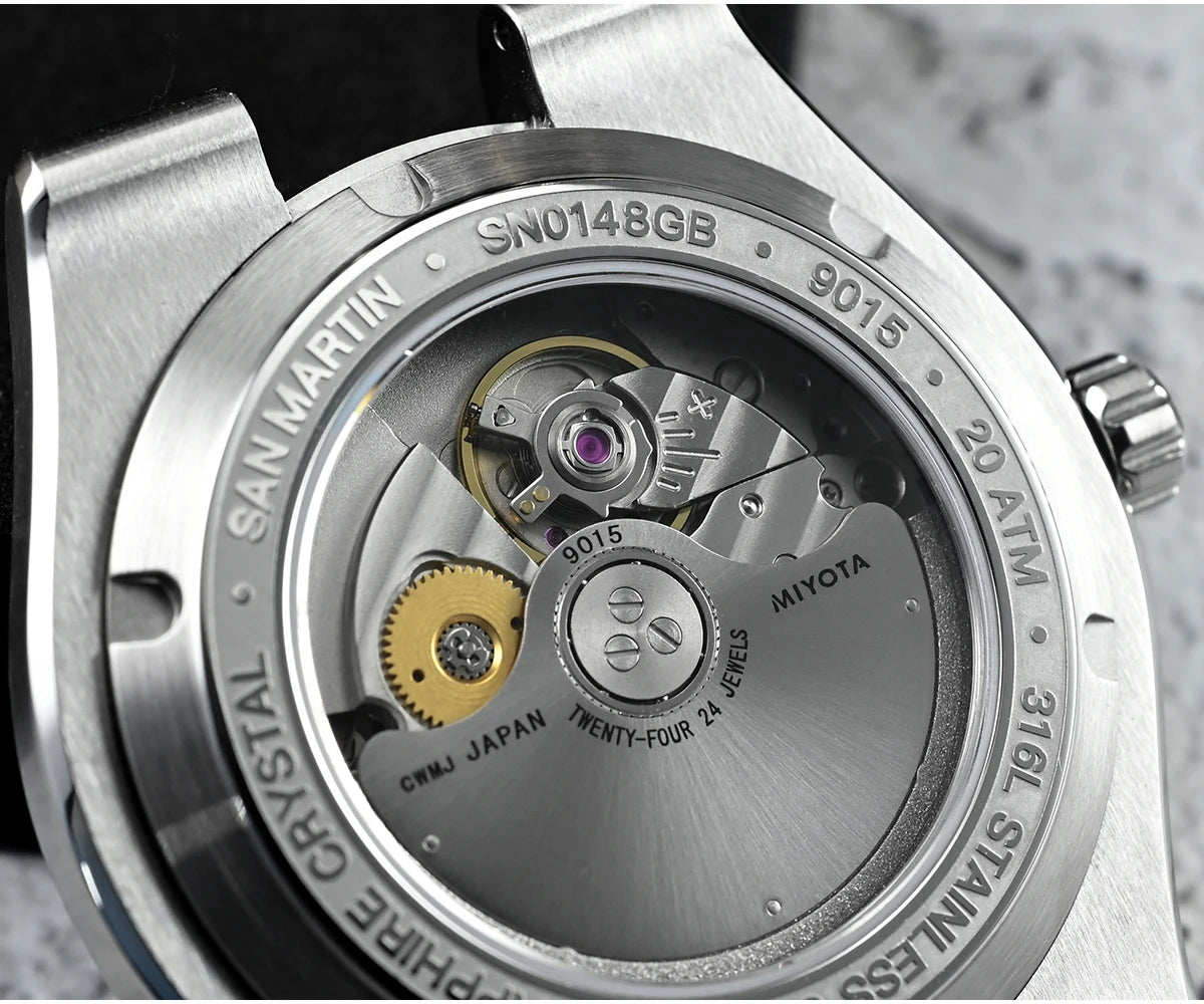 San Martin mm Enamel Spiral Dial Integrated - Product Image 12