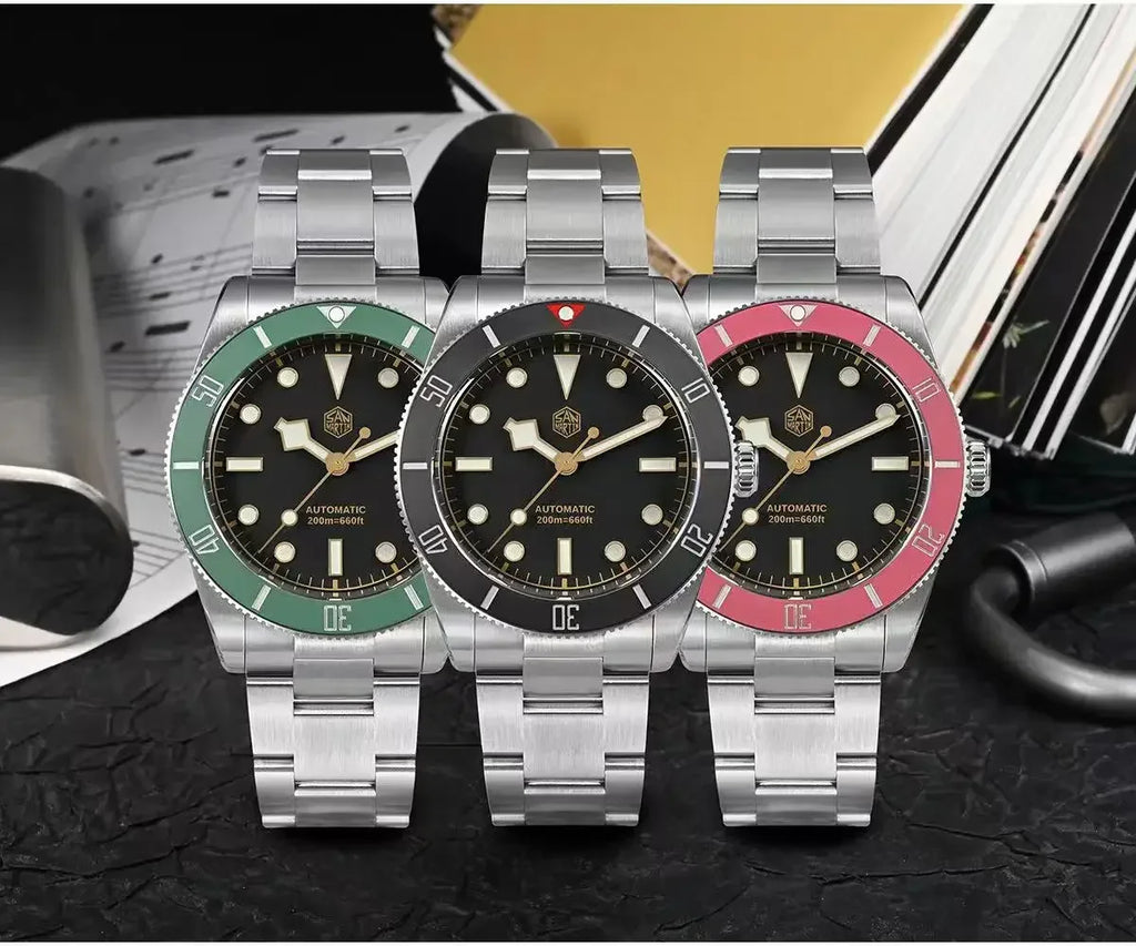 San Martin mm BB Vintage Diver Watch NH Automatic - Product Image 10