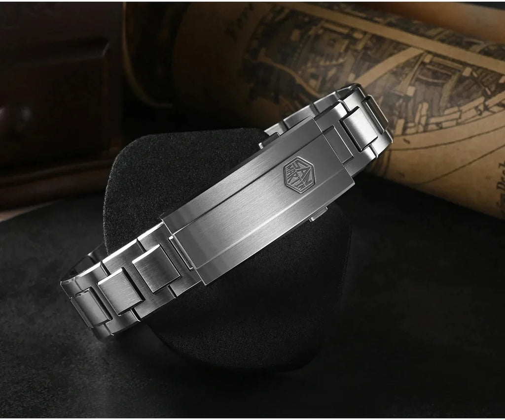 San Martin SN mm Guilloche MOP Dial Gada Watch - Product Image 12