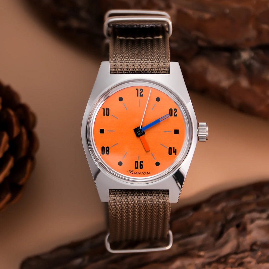 vastara 7120 hand wind 36mm retro business watch 21 - business unisex timepiece with stainless steel (USA)