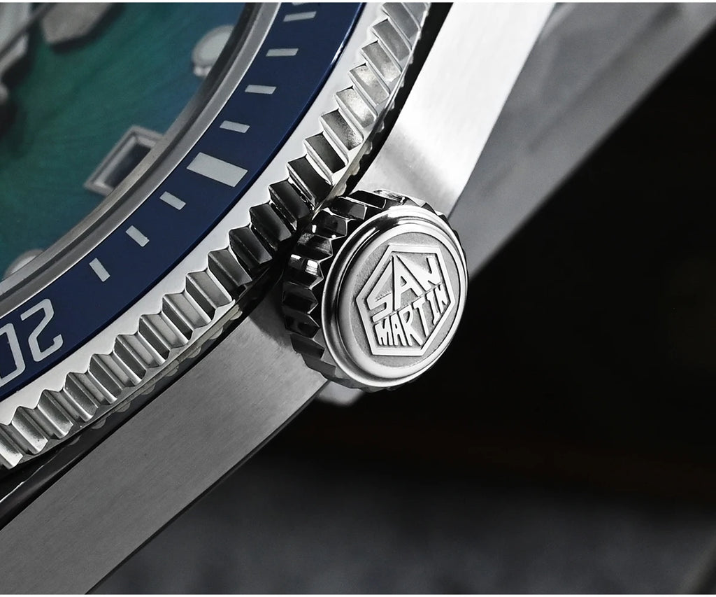 San Martin .mm mm Enamel Spiral Vortex Dial Men - Product Image 38