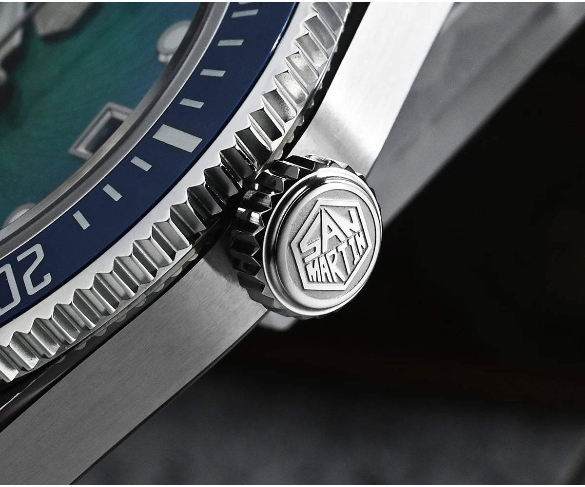 San Martin .mm mm Enamel Spiral Vortex Dial Men - Product Image 38