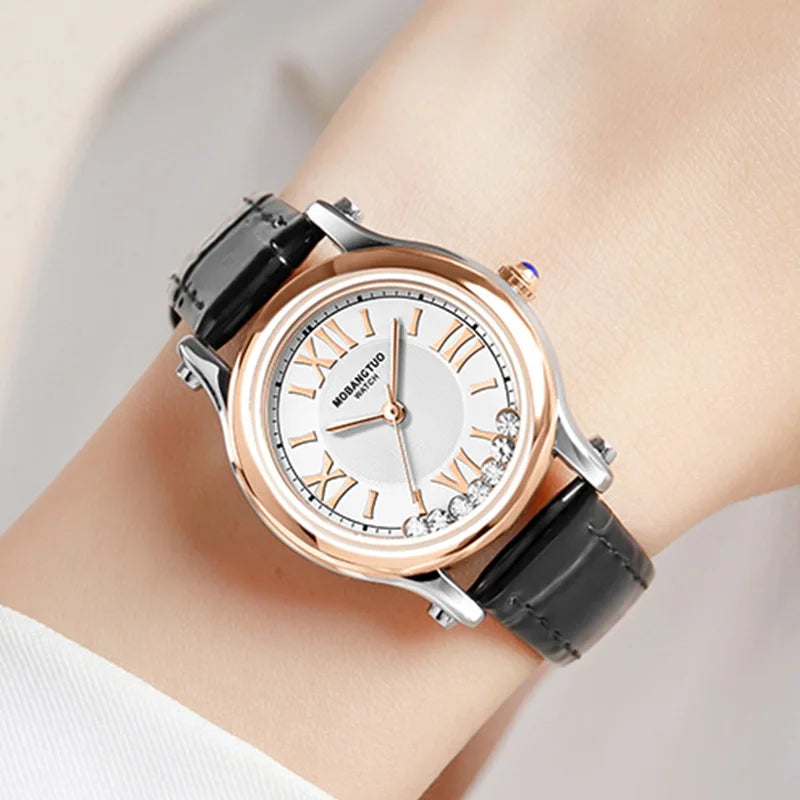 Luxury Fashion Women Watch Set Colourful PU - Product Image 4