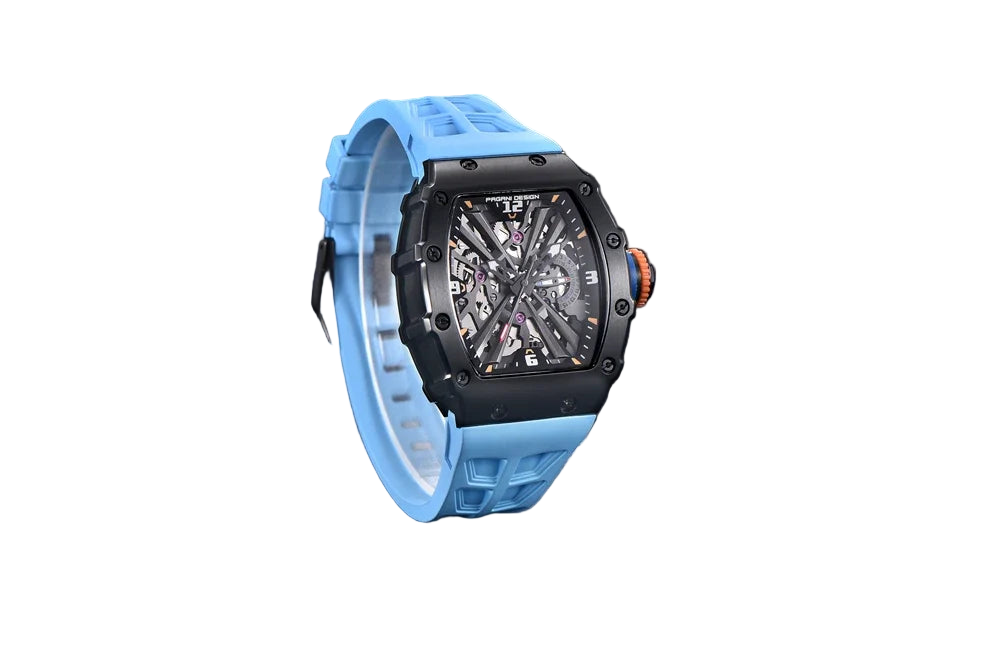 vastara - titanedge tonneau quartz watch watch 9 - casual unisex timepiece with chronograph (USA)