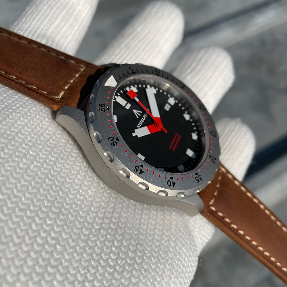 vastara sapphire steelflier official sf752 watch 25 - classic unisex timepiece with stainless steel (USA)