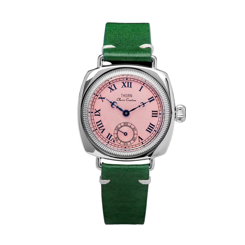 vastara thorn t002 tribute to classic oyster antique pillow shaped, retro, 's and 's couple watch 11 - casual unisex