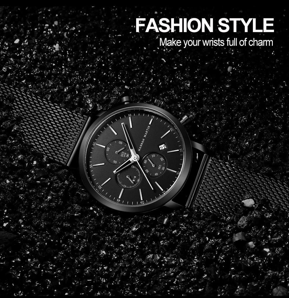 vastara business stainless steel watch 24 - business unisex timepiece with stainless steel (USA)