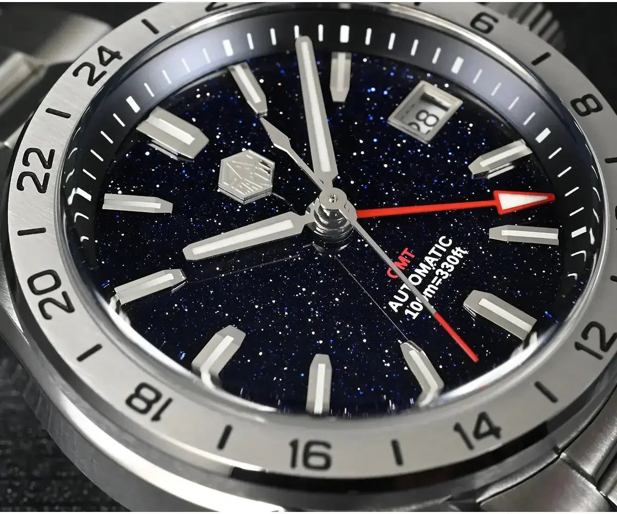 San Martin mm Aventurine Gemstone Dial Luxury - Product Image 3