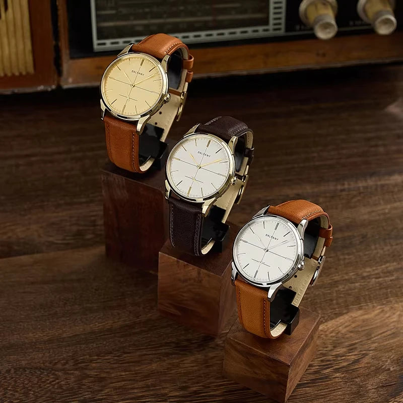 Baltany S Crosshair Dial Small Seconds Retro Watch - Product Image 3