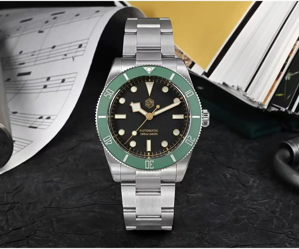 San Martin mm BB Men Diving Watch NH Matte Ceramic - Product Image 14