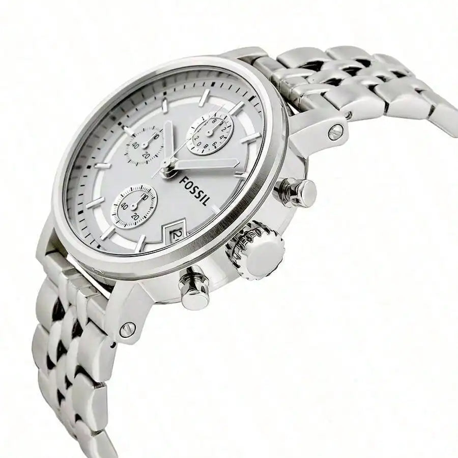 vastara - fossil woman watches scratch-resistant glass watch detail - quartz movement movement, stainless steel, waterproof