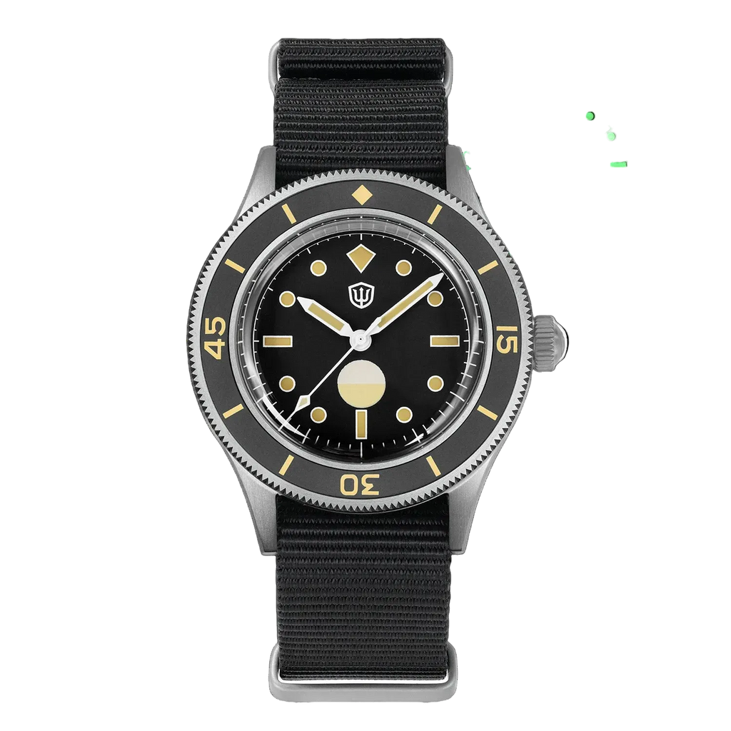 watchdives wd50ti titanium automatic dive watch 300m nh35 men’s mechanical watch sapphire ceramic bezel super luminova c3