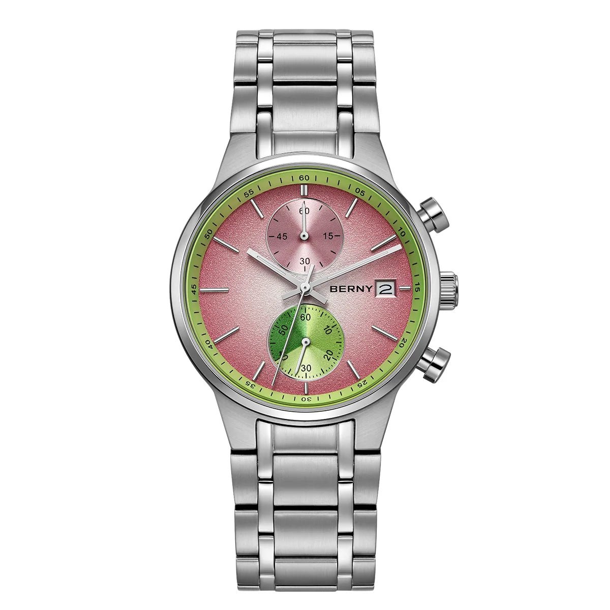 vastara - men's chronograph watch with luminous display watch 20 - casual unisex timepiece with chronograph (USA)