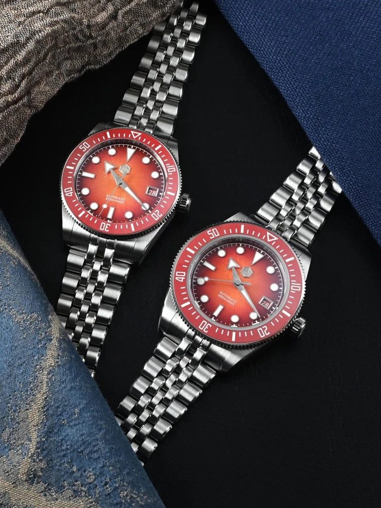 San Martin ./mm Enamel Sunburst JianZhan Dial - Product Image 2