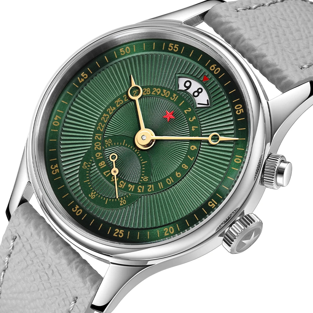 vastara 40mm 's automatic mechanical watch watch 7 - classic unisex timepiece with waterproof (USA)