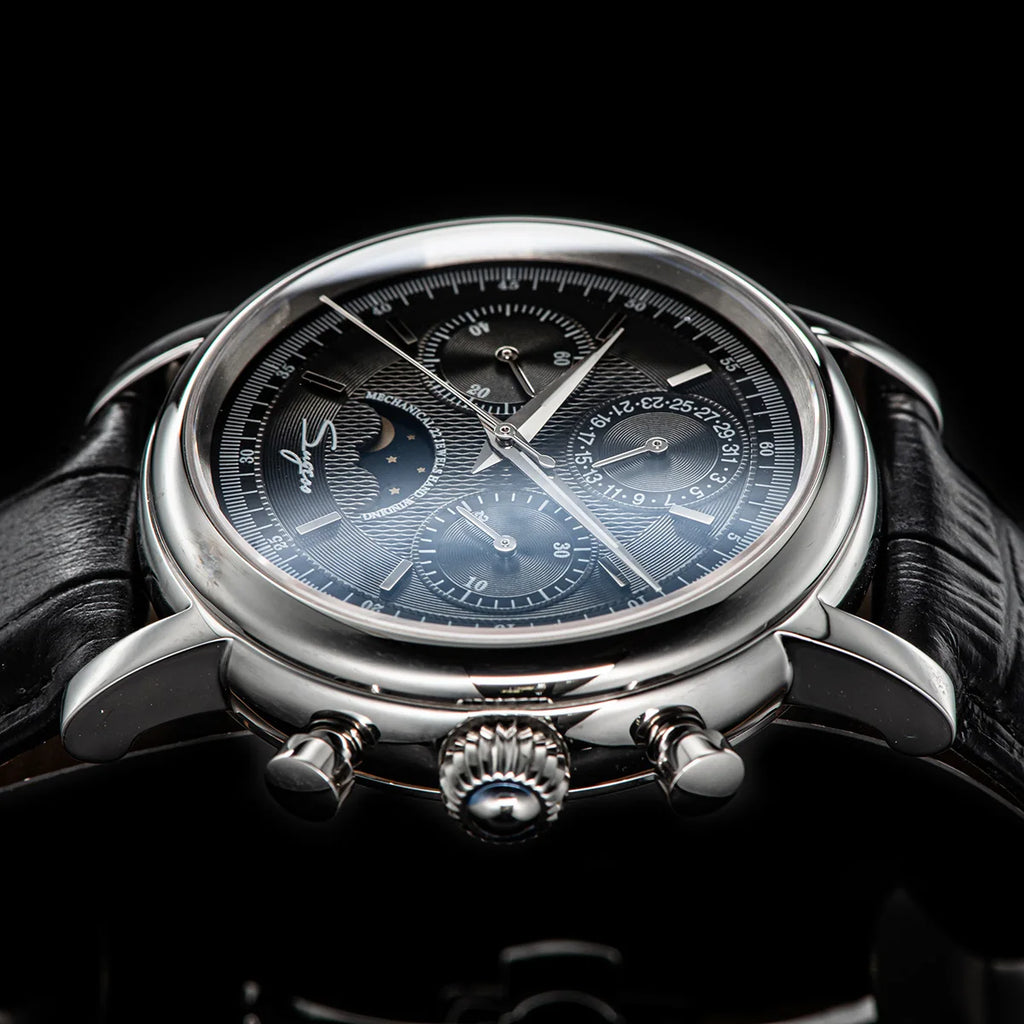 vastara sapphire sugess st1908 swanneck with technology watch 33 - classic unisex timepiece with stainless steel (USA)