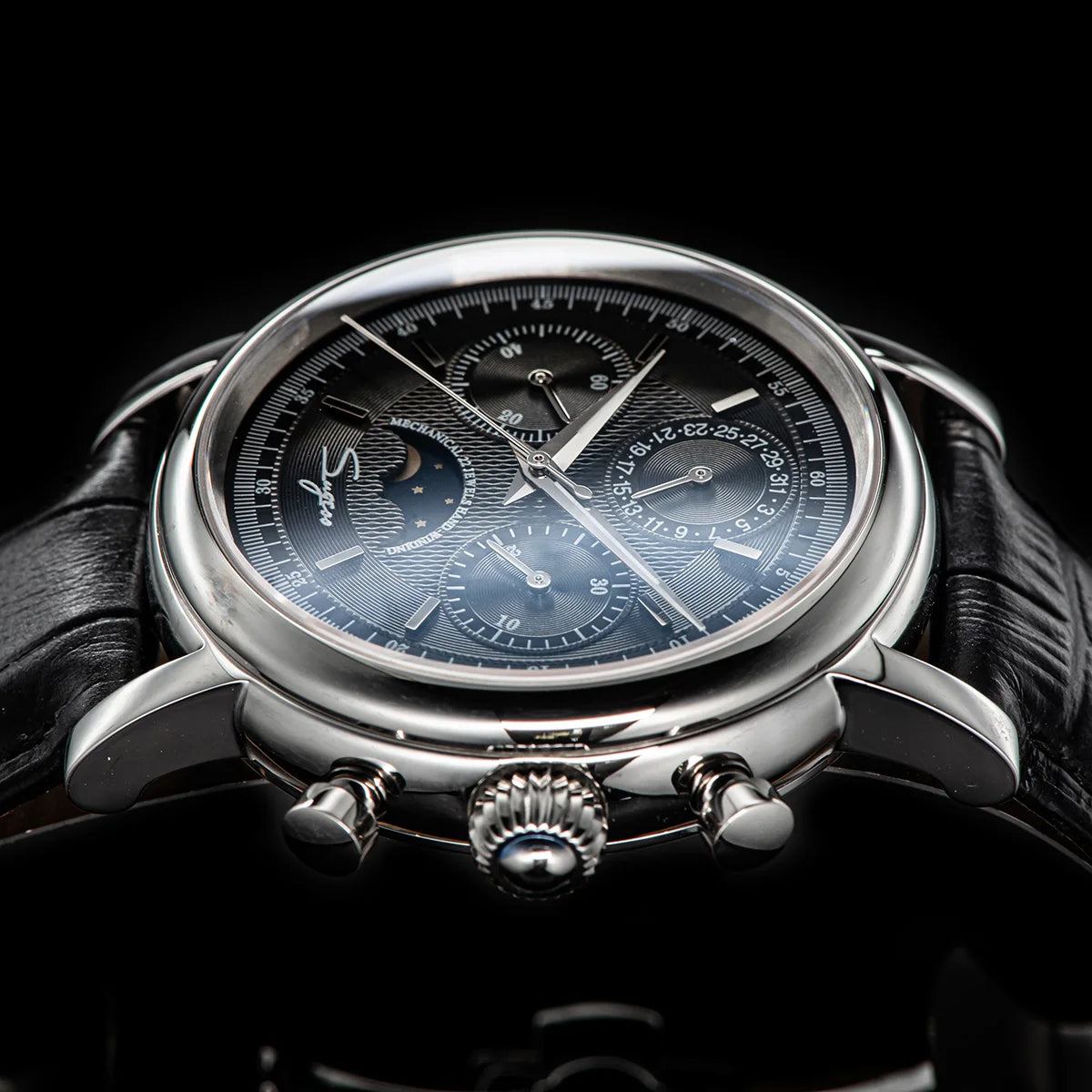 vastara sapphire sugess st1908 swanneck with technology watch 33 - classic unisex timepiece with stainless steel (USA)