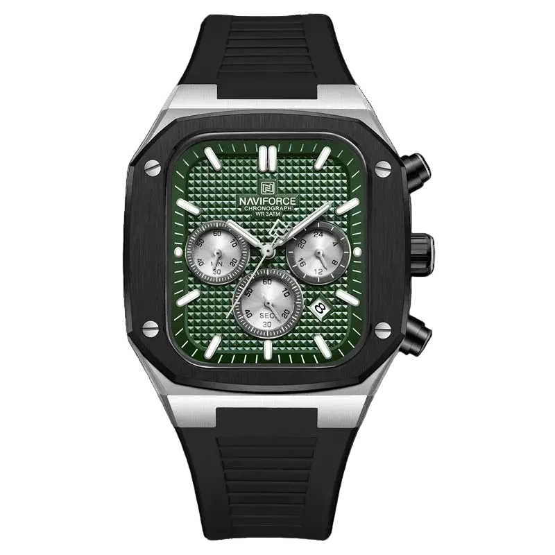 vastara naviforce sport original army business chronograph military clock gift 8037 watch 34 - business unisex timepiece