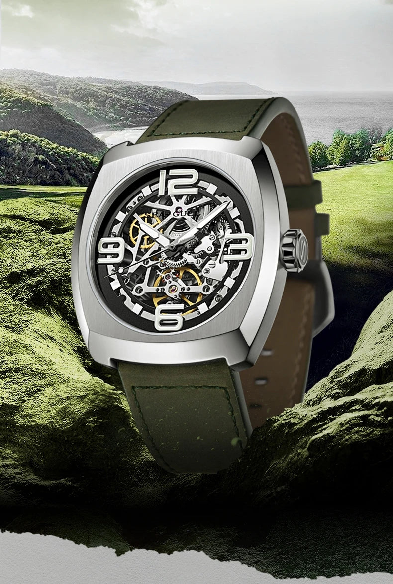 Seagull Men's Mechanical Watches MM Skeleton Dial - Product Image 7