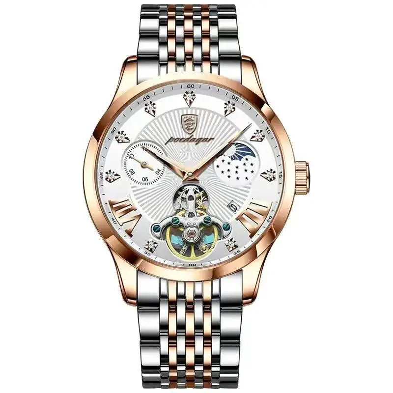 vastara genuine leather poedagar casual es business watch 9 - casual unisex timepiece with stainless steel (USA)