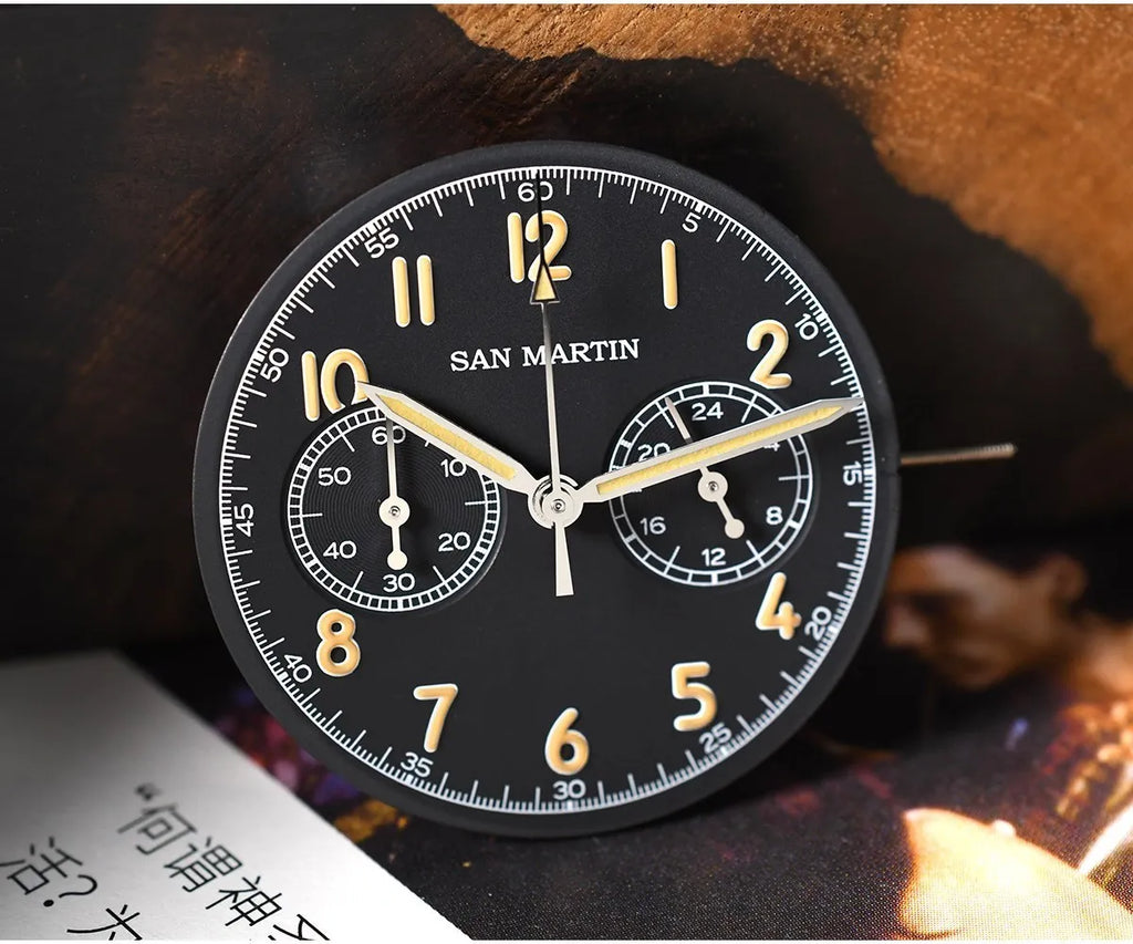 San Martin .mm Vintage Men Watch Military Style VK - Product Image 19