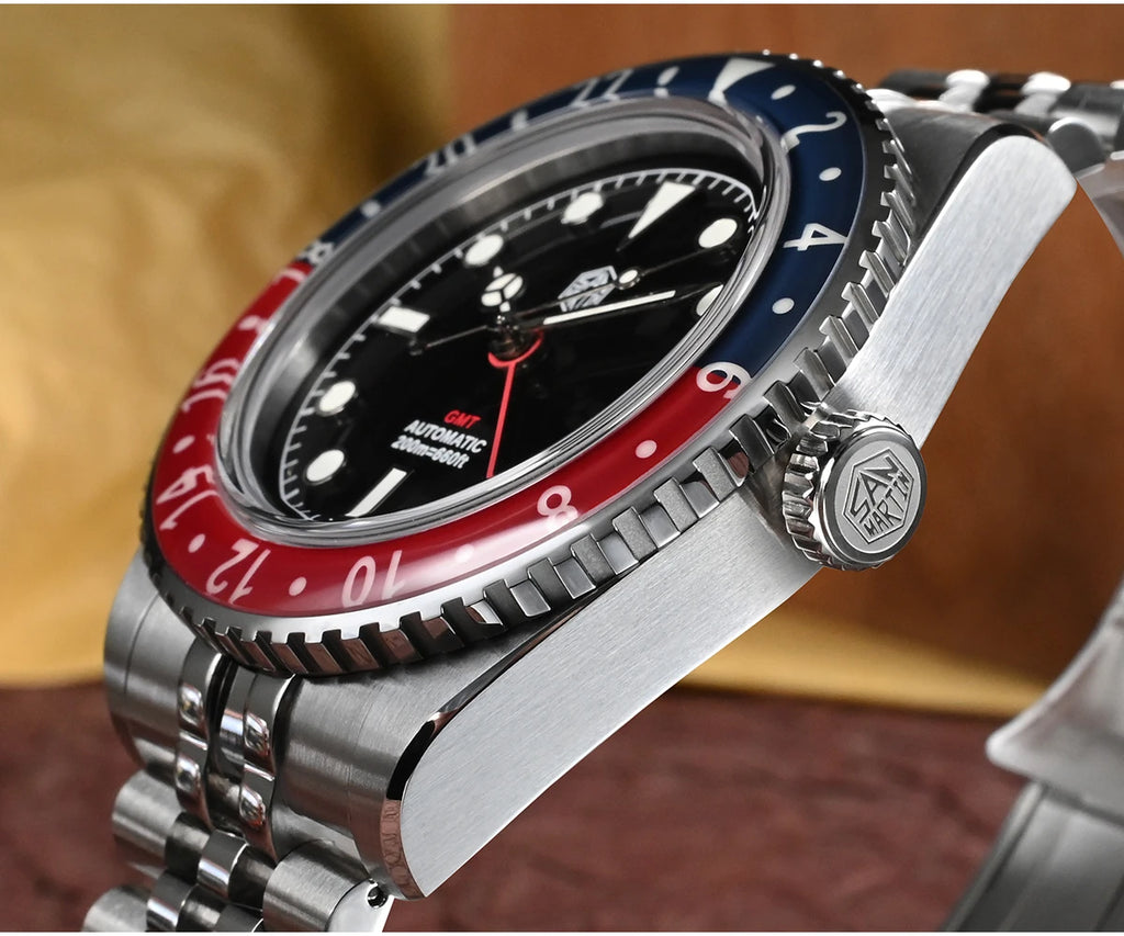 San Martin mm NH GMT Diver's Watch Men Sapphire - Product Image 43