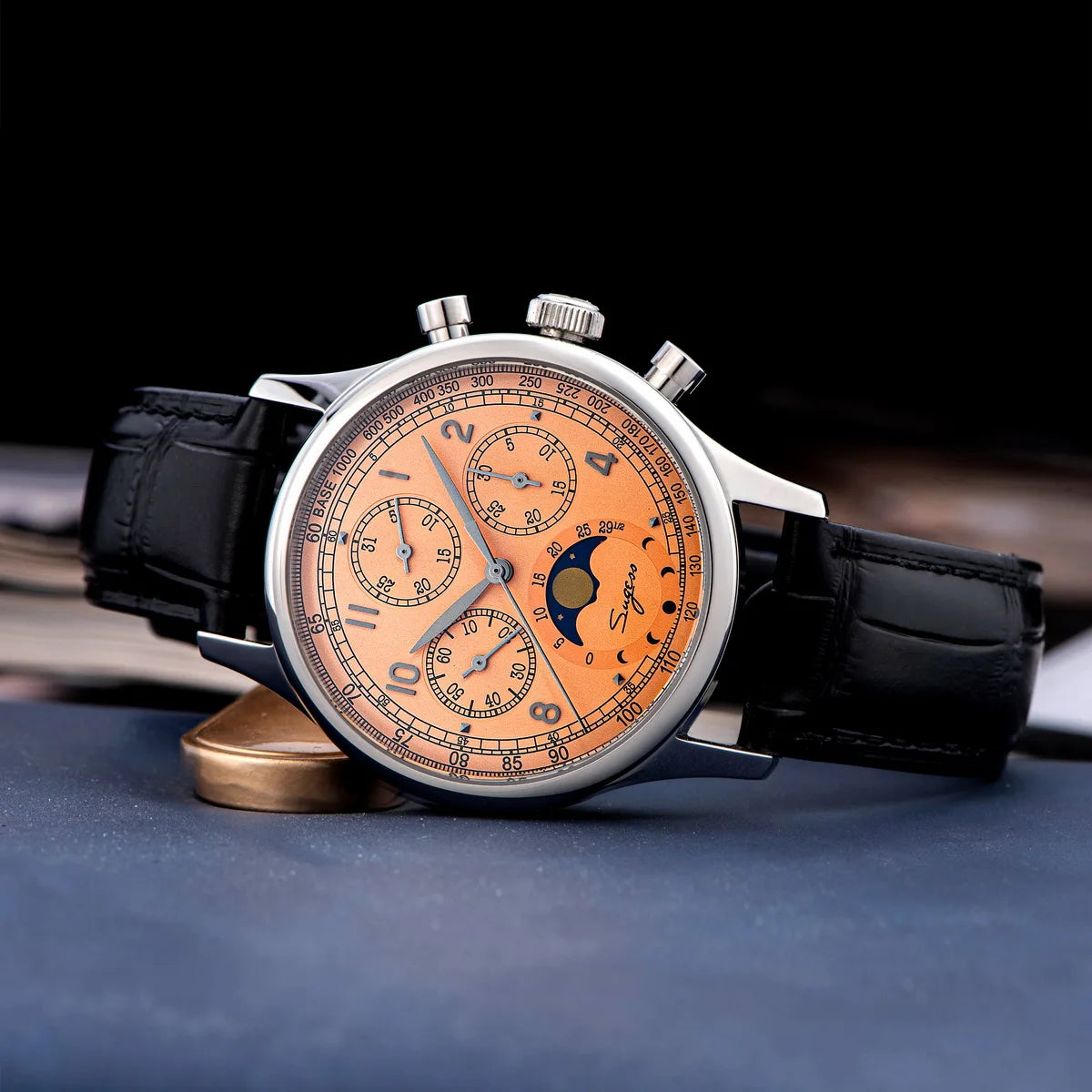Sugess Watch Men Chronograph Tianjin ST Swanneck - Product Image 9