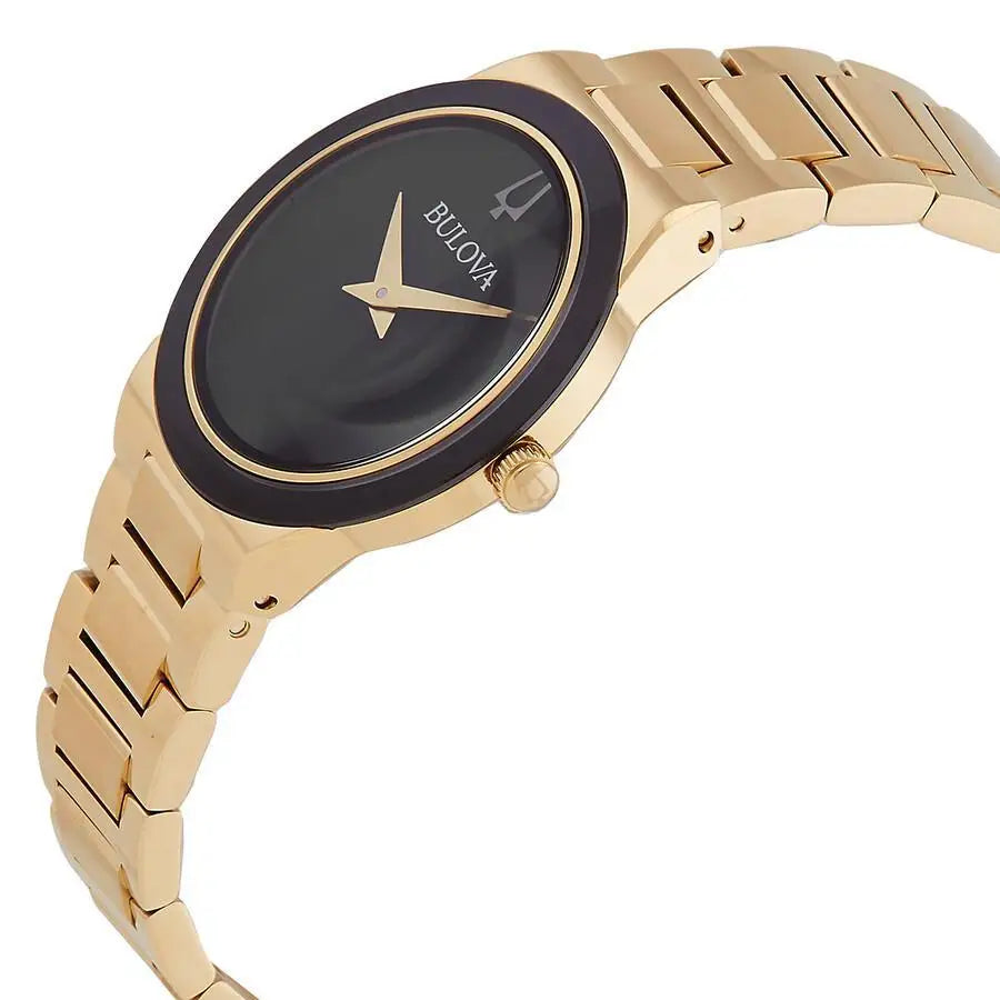 Bulova | Millennia Quartz Black Dial Ladies Watch - Product Image 2
