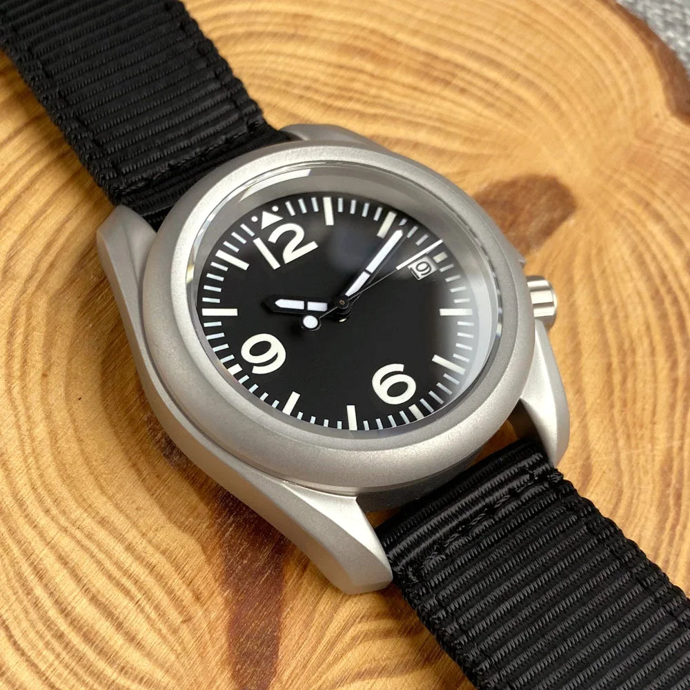 Tandorio Black MOP Shell Dial Lume mm NHMechanical - Product Image 13