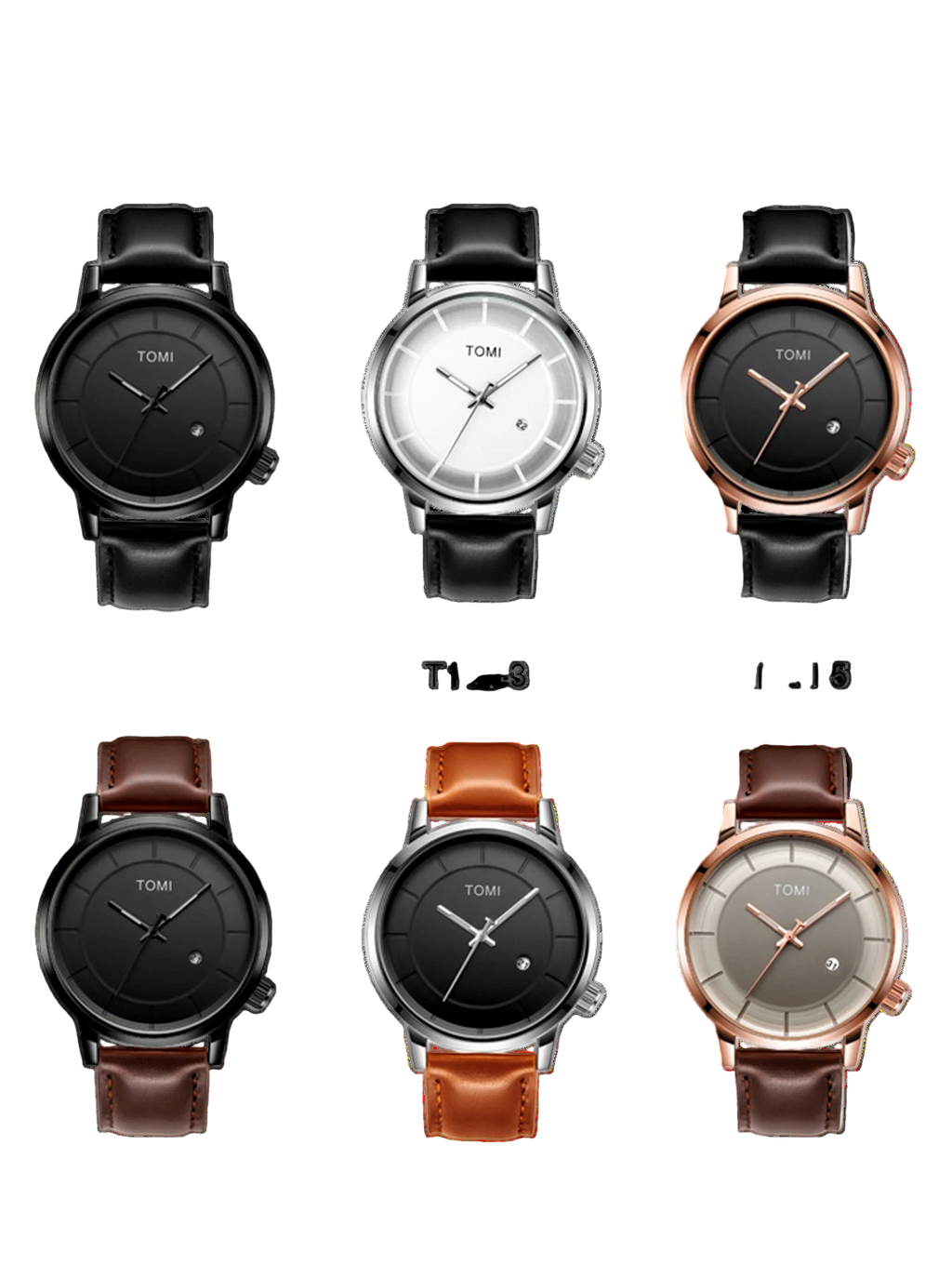 vastara men’s business watch – luxury quartz original design watch 9 - formal unisex timepiece with quartz (USA)