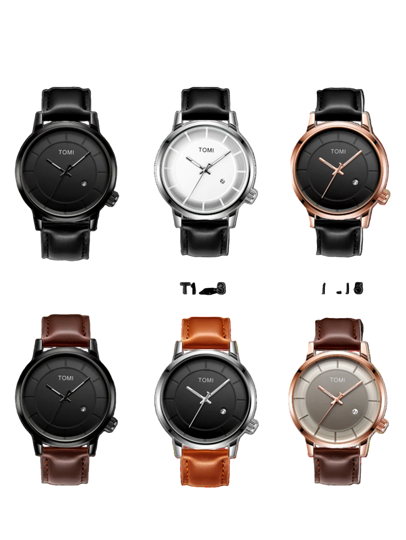 vastara men’s business watch – luxury quartz original design watch 9 - formal unisex timepiece with quartz (USA)