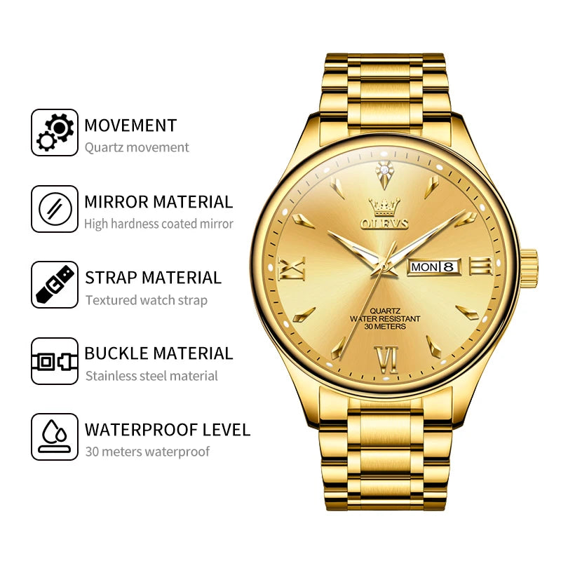 unisex classic watch vastara 9806 classic s es roman scale date week - genuine leather - daily wear timepiece with white