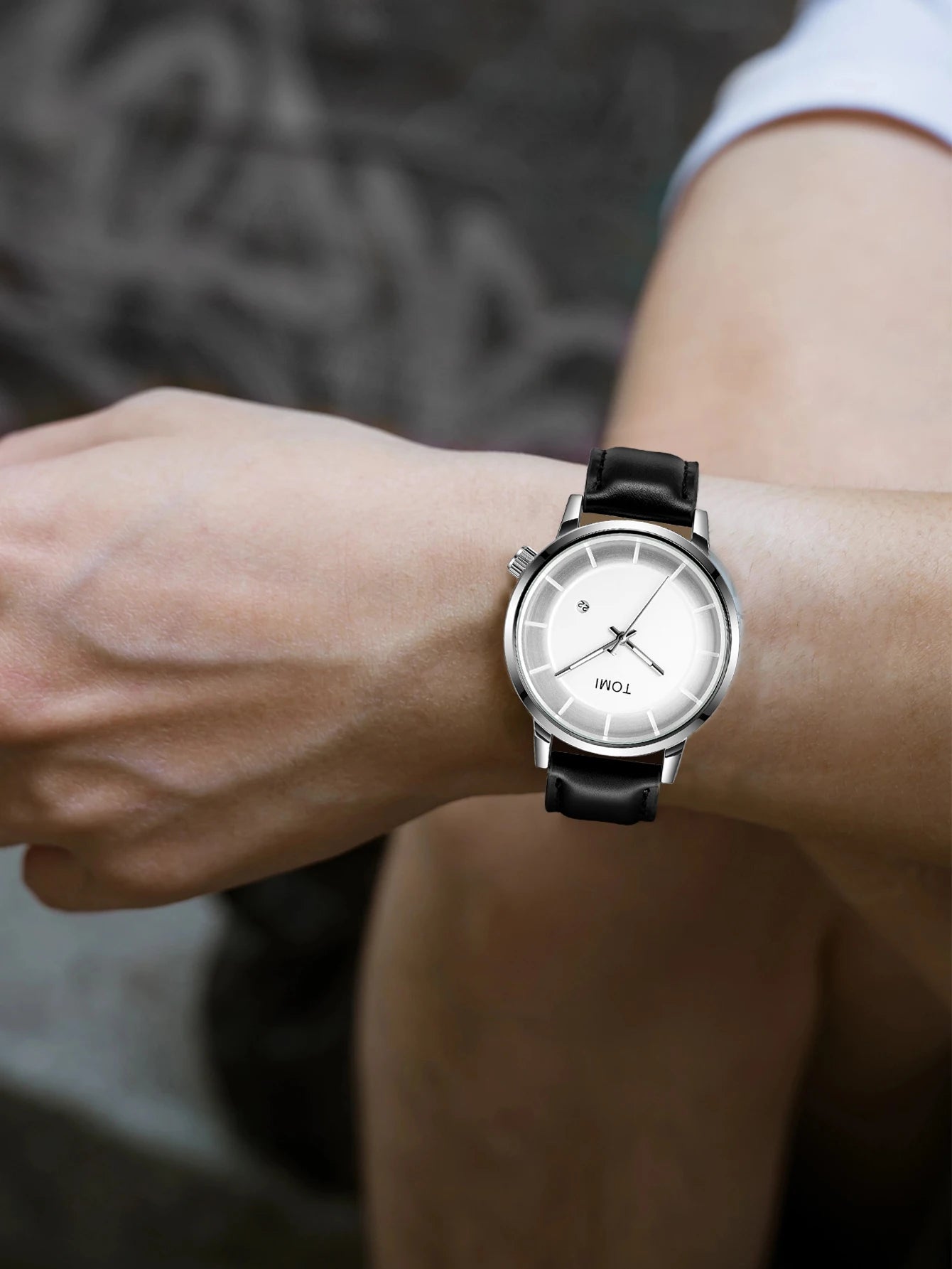 vastara men’s business watch – luxury quartz original design watch 15 - formal unisex timepiece with quartz (USA)