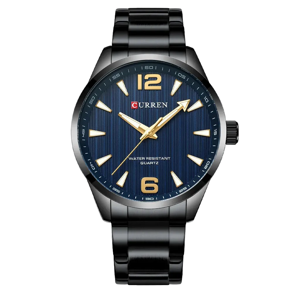 vastara 8434 's night light business stainless steel strap s gift reloj hombre watch 29 - business unisex timepiece with