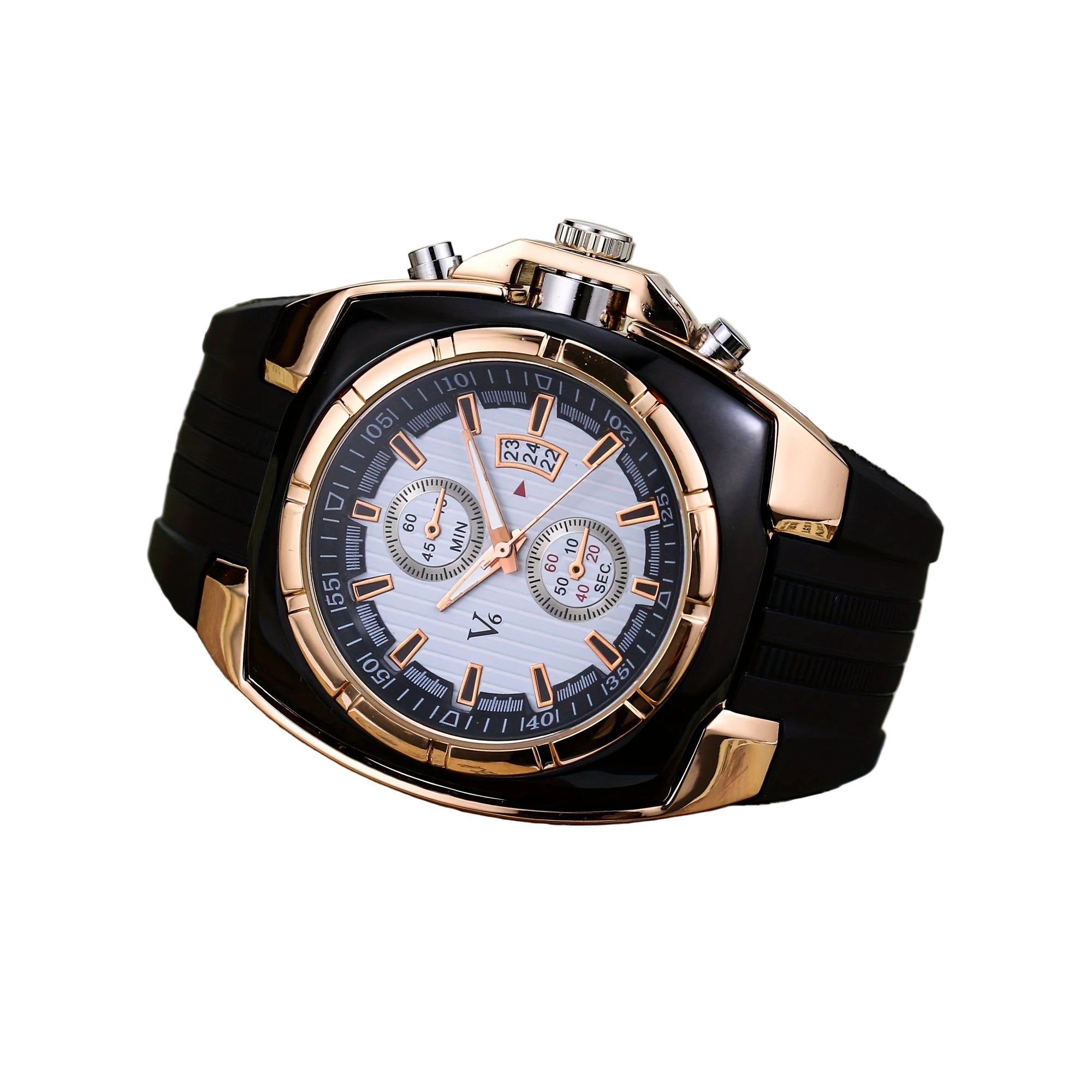 vastara multifunction men’s watch watch 5 - sports unisex timepiece with stainless steel (USA)